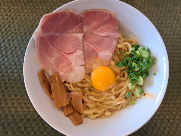 「釜玉そば」@讃岐らぁ麺 伊吹いりこセンターの写真