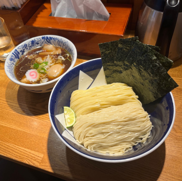 「特製清湯つけそば」@つけそば 神田勝本の写真