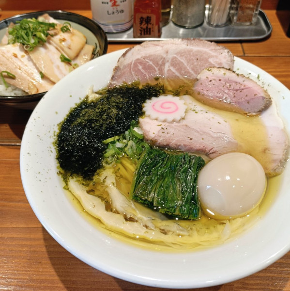 「特製極上塩そば」@麺屋 真心の写真