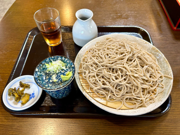 「田舎十割そば大盛り(850+300¥)」@田舎そば長山の写真