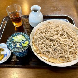 田舎十割そば大盛り(850+300¥)