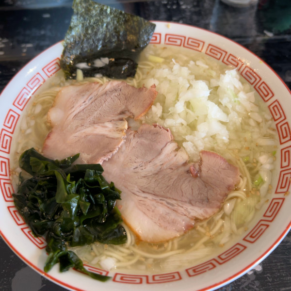 「中華そば 塩（850円）」@レニー食堂の写真