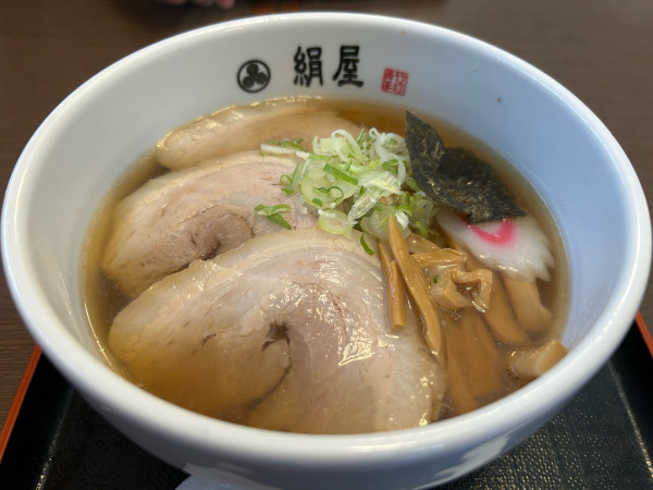 「チャーシュー麺」@絹屋の写真