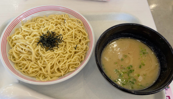 「つけ麺 麺2倍(400g」@長崎ちゃんぽん リンガーハット イオンモール船橋店の写真
