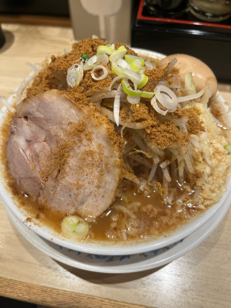 「煮干し麺➕味玉」@麺屋 敬 京成小岩店の写真