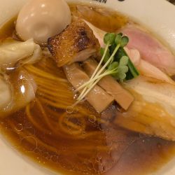 特製地鶏醤油そば