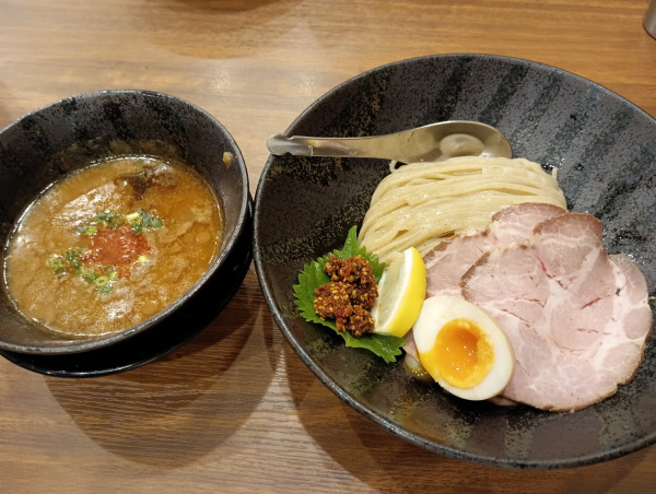 「（一幻監修限定）濃厚えびつけめん¥1490」@つけめんTETSU 御徒町ラーメン横丁店の写真