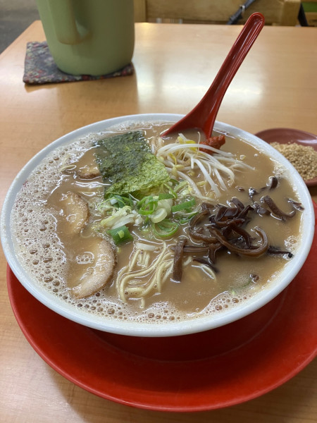「こってりとんこつ 950円」@ラーメンマン（拉麺男）の写真