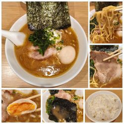 モンタナ麺＋小ライス＝¥1250