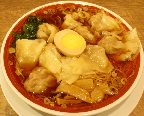 「広州肉汁雲吞麺(醤油)1012円」@広州市場 田町タワー店の写真