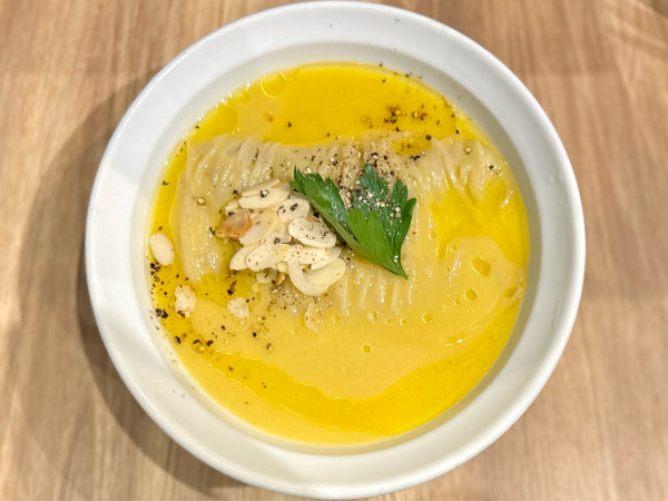 「★＜限定＞味来の冷やし嶽きみそば〜焦がしバター醤油〜🍜¥1,40」@麺庵 利休の写真