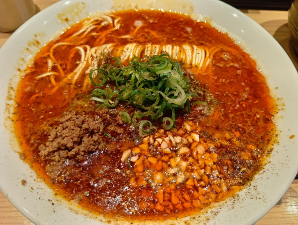 「京山椒担々麺 ライス」@鯛塩そば灯花 本店の写真