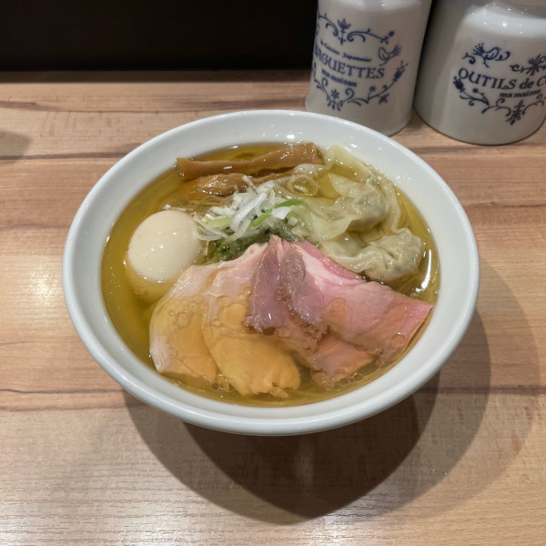 「特製塩ラーメン」@麺屋 彩音 ~Sign~の写真
