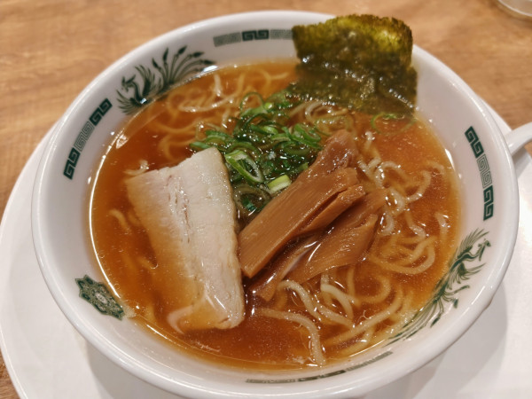 「半ラーメン 240円」@日高屋 宇都宮テラス店の写真