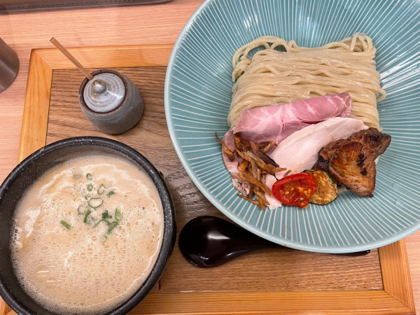 「さんりょう流濃厚つけ麺　￥１２００」@柳橋さんりょうの写真