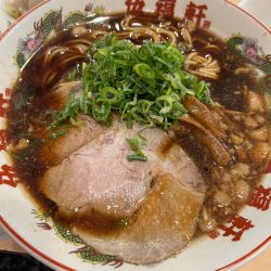 背脂黒醤油ねぎらーめん