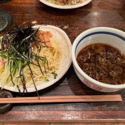 焼鳥屋のつけ麺（850円）