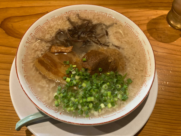 「博多角煮ラーメンこってり」@博多屋台の写真