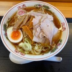 昭和ラーメン大盛り+メンマ増し+チャーシュー増し