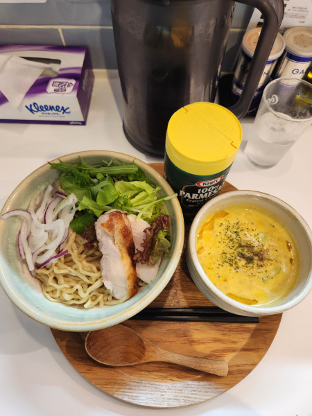 「ベジポタつけそば」@まぜそば モダンの写真