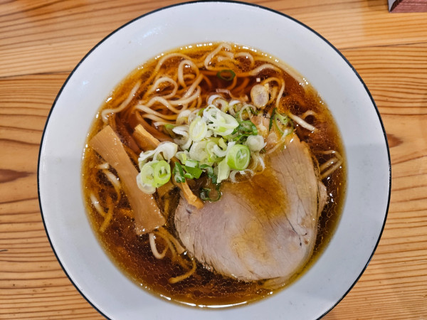 「のどぐろの中華そば」@中華そば 蘭の写真