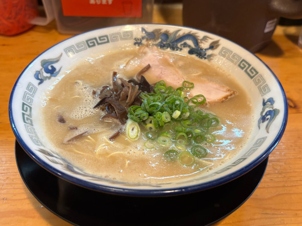 「ラーメン➕替玉セット 780円 替玉 150円」@博多ラーメン まさきやの写真