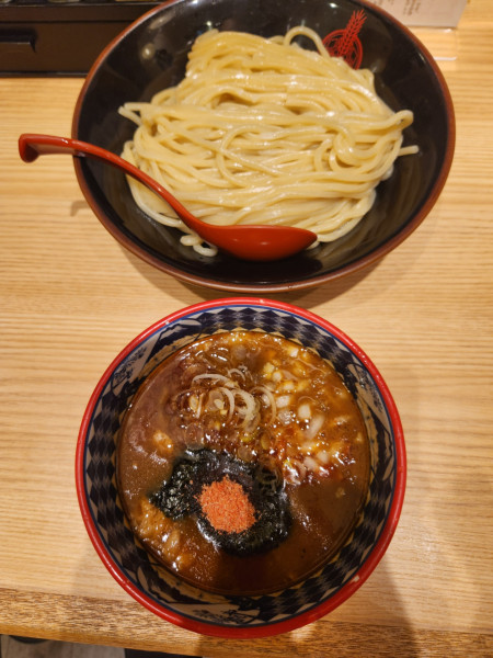「海老つけ麺」@三田製麺所 大宮ラクーン店の写真