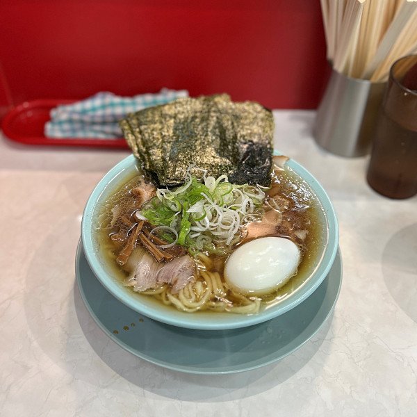 「中華そば＋海苔＋茹で卵＋チャーシュー 50g」@なぎちゃんラーメン 行徳店の写真
