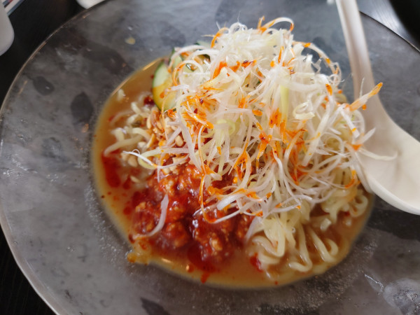 「限定 冷やし担々麺」@幸楽苑 ふじみ野店の写真