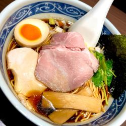 煮干しそば 黒醤油