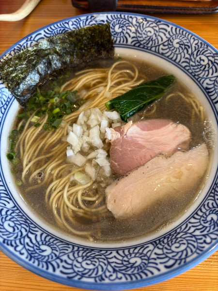 「煮干しそば➕麺固め➕和え玉」@麺屋いとうの写真