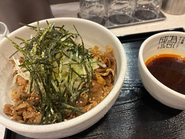 「牛肉そばつけ麺並」@元祖牛肉そばつけ麺 為セバ成ル。の写真