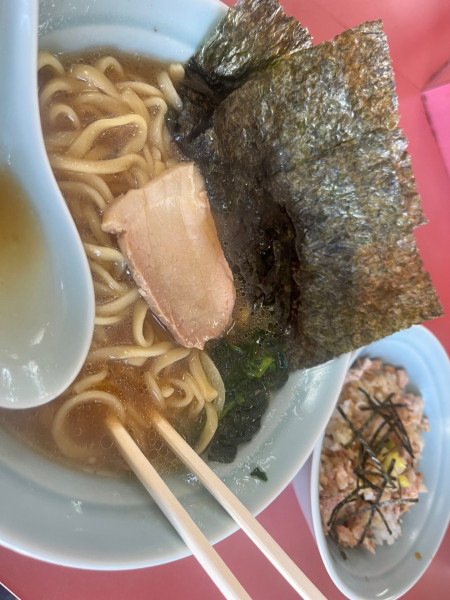 「ラーメン+まぶしご飯」@沼津家の写真