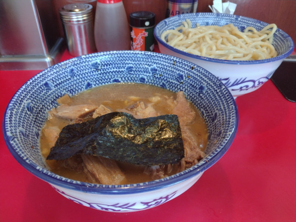 「つけめん+チャーシュー」@自家製中華そば 勢得の写真