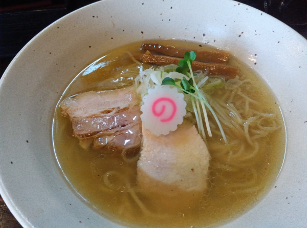 「塩中華そば＋餃子ビール」@麺処 丹治の写真