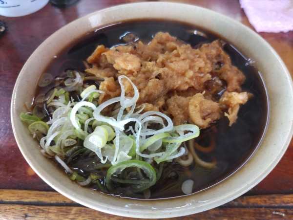 「おきあみ天そば」@そば千 東神田店の写真