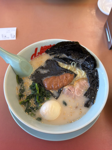 「朝ラーメン」@ラーメン山岡家 豊橋下地店の写真