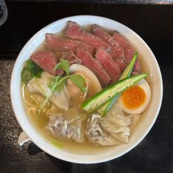 マタギそば 鹿と蛤【猪鹿骨スープ】