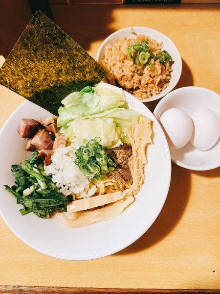 「油そば 塩」@三代目しゅうの写真