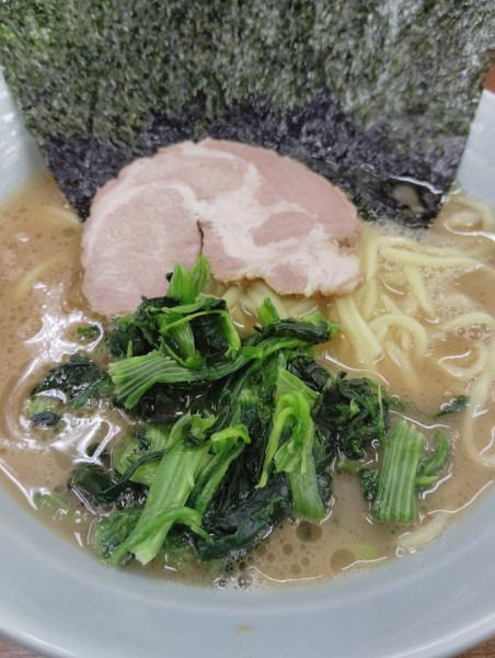 「ラーメン」@横浜ラーメン 武蔵家 北千住店の写真