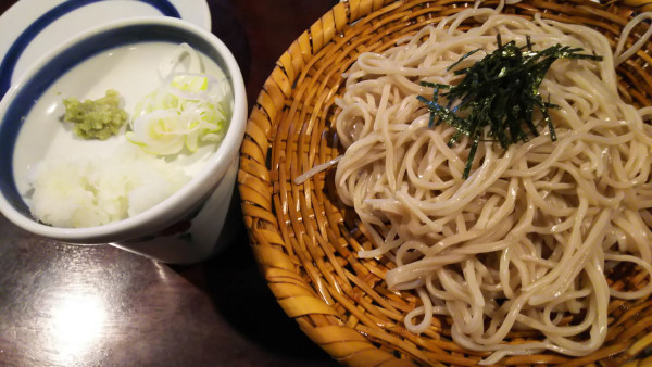 「ざるそば（1,375円）」@松本しづかの写真