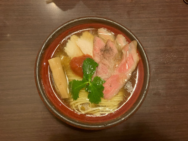 「梅花らーめん 1529円」@梅花亭の写真