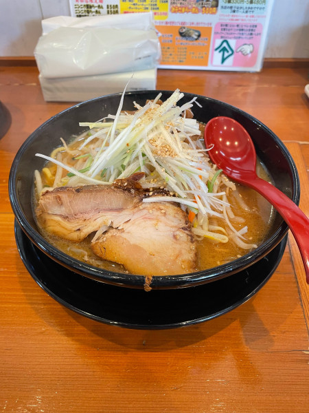 「味噌らーめん 840円」@らーめん せん家 角田店の写真