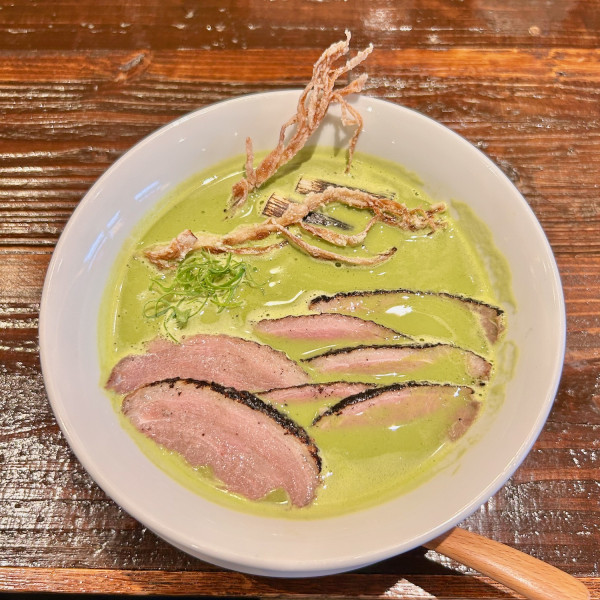 鴨抹茶らぁ麺（1500円）