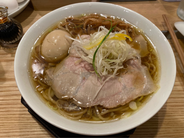 「特製煮干し中華そば1,150円（太麺）」@中華蕎麦 なか野の写真