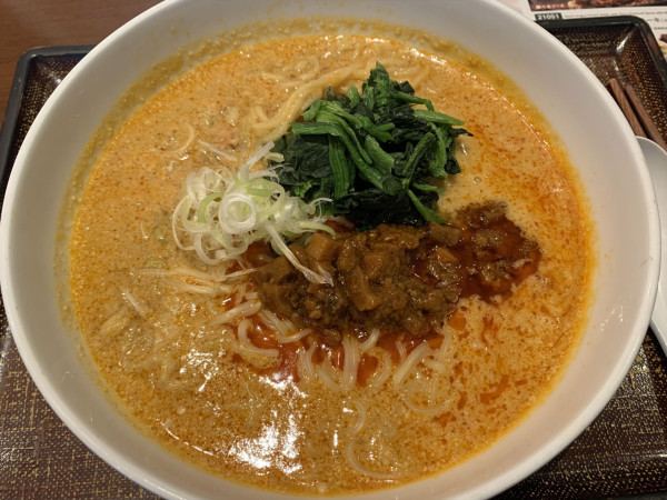 「胡麻香る四川風担々麺」@デニーズ 船堀店の写真