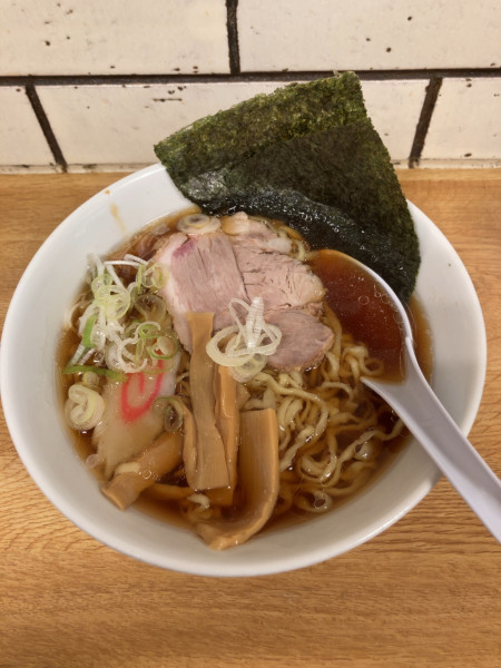 「佐野ラーメン　600円」@駅そば大宮の写真