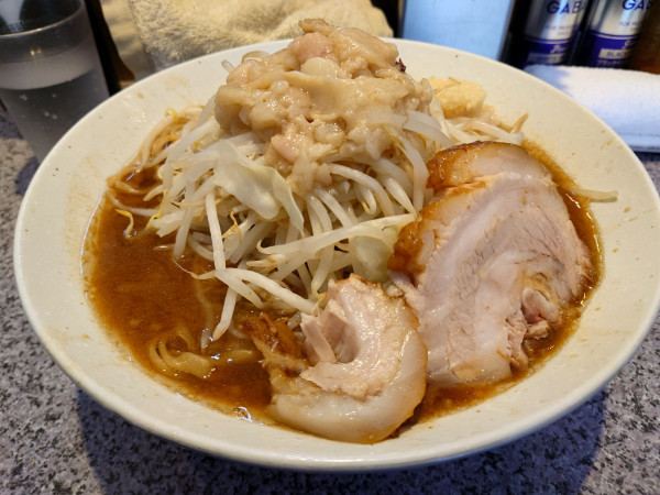 「MIXラーメン大  ニンニク  アブラ」@ラーメン宮郎の写真