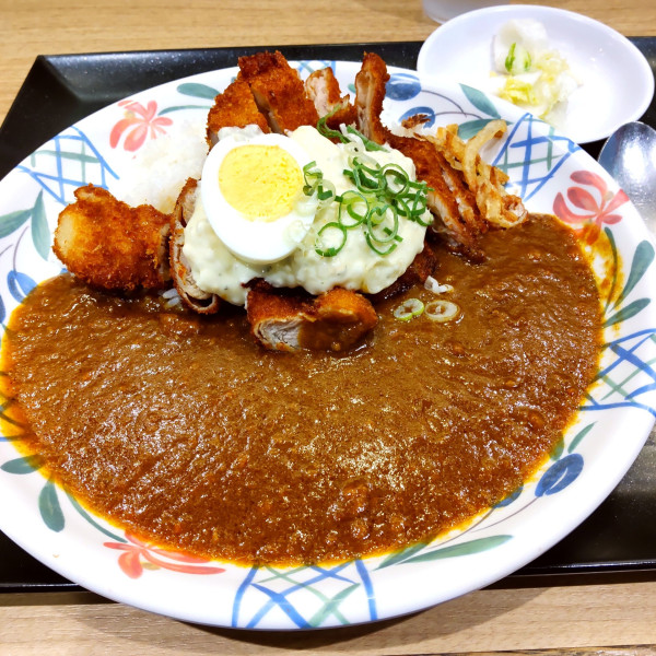 「ごはん少な目 チキン南蛮カレー（￥980）」@ミンガスの写真