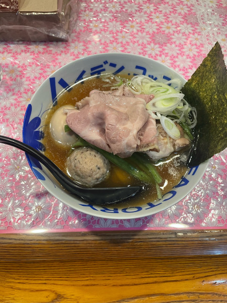 「特性凛々しい煮干し　塩対応」@らーめん凛々の写真